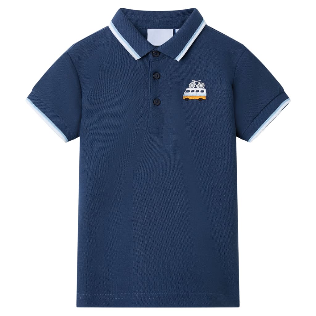 Dječja polo majica tamnoplava 104