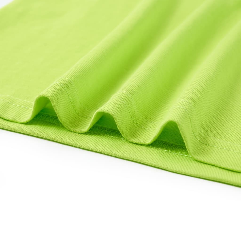 Dječja majica boja limete 128