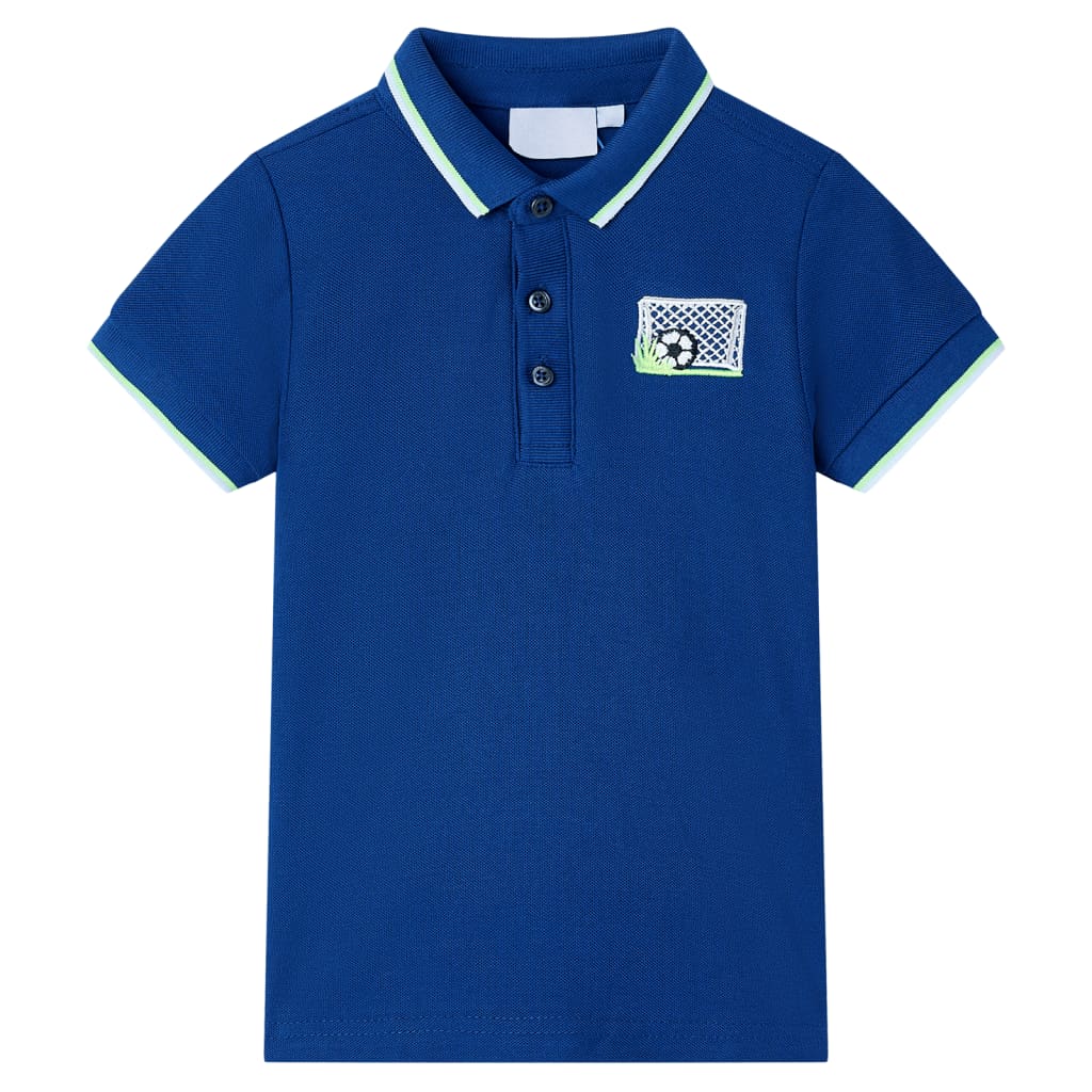 Dječja polo majica tamnoplava 128