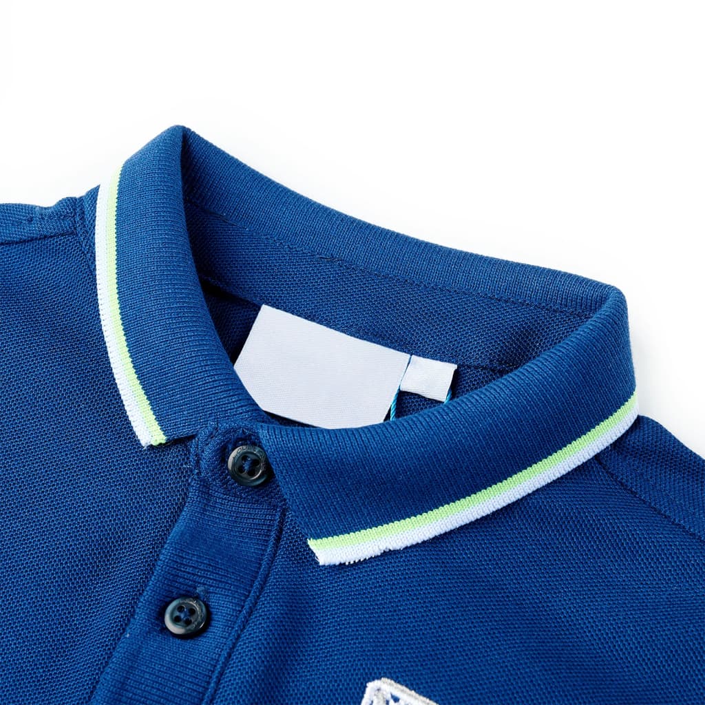 Dječja polo majica tamnoplava 140