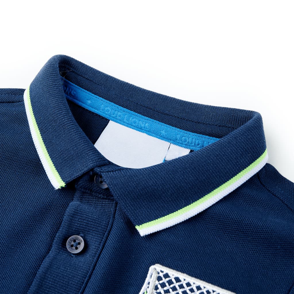 Dječja polo majica modra 128
