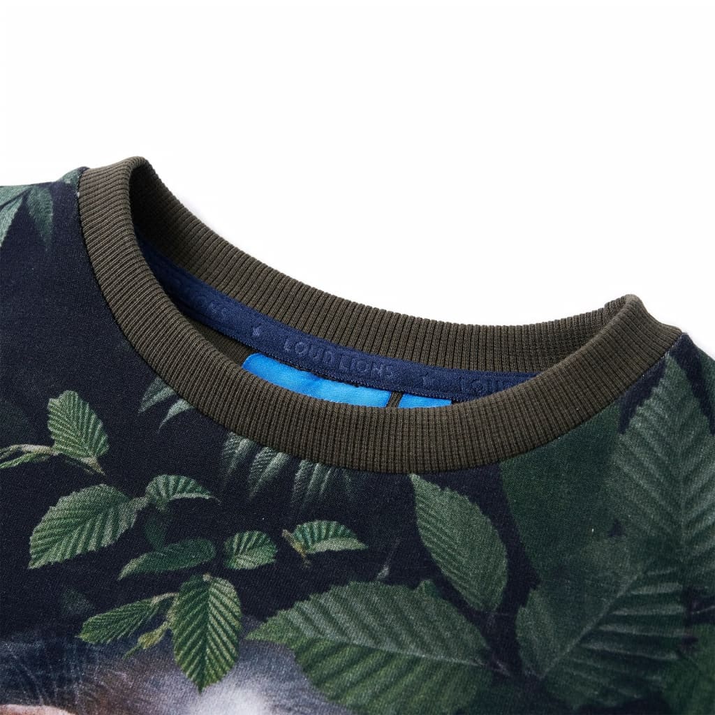 Dječja topla majica kaki 104