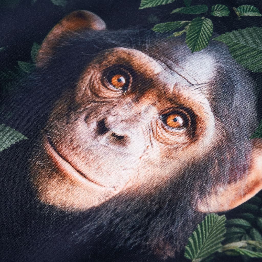 Dječja topla majica tamna kaki 116