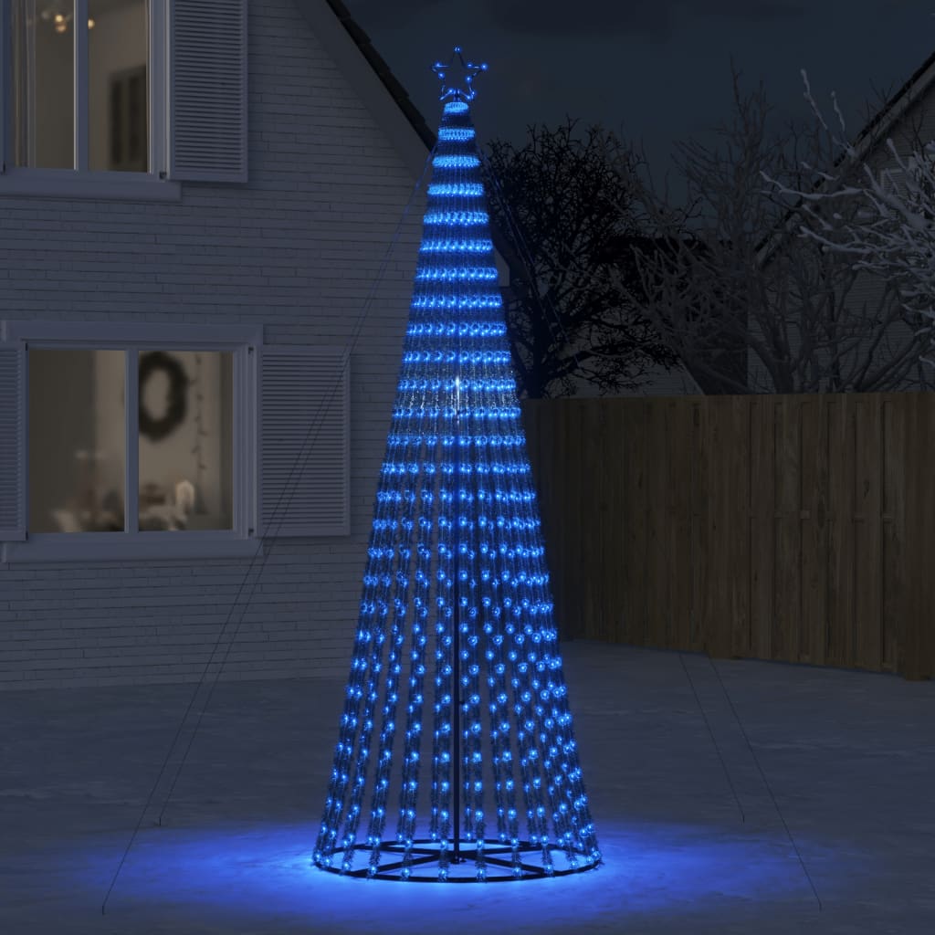 LED božićno drvce 688 LED plavo 300 cm