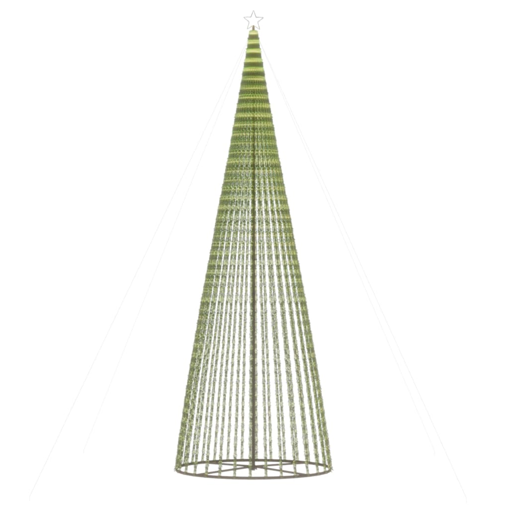 LED božićno drvce 1544 LED toplo bijelo 500 cm