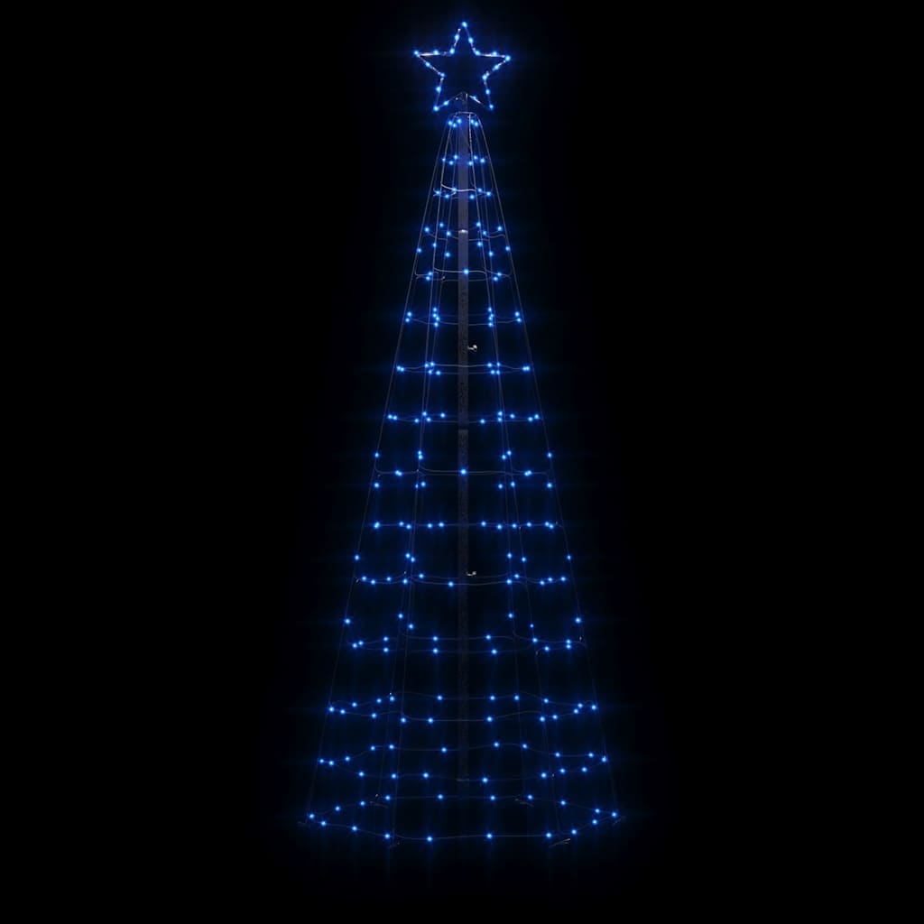 LED božićno drvce sa šiljcima 220 LED plavo 180 cm