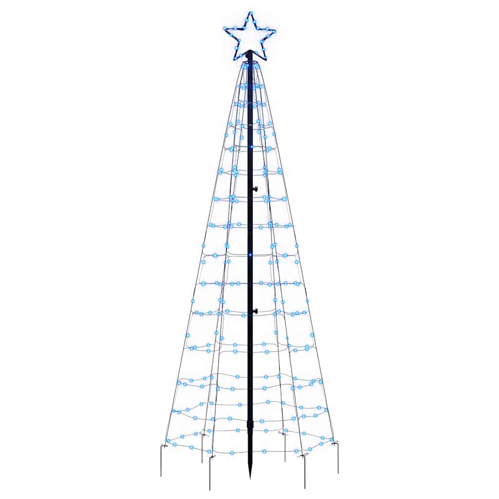 LED božićno drvce sa šiljcima 220 LED plavo 180 cm