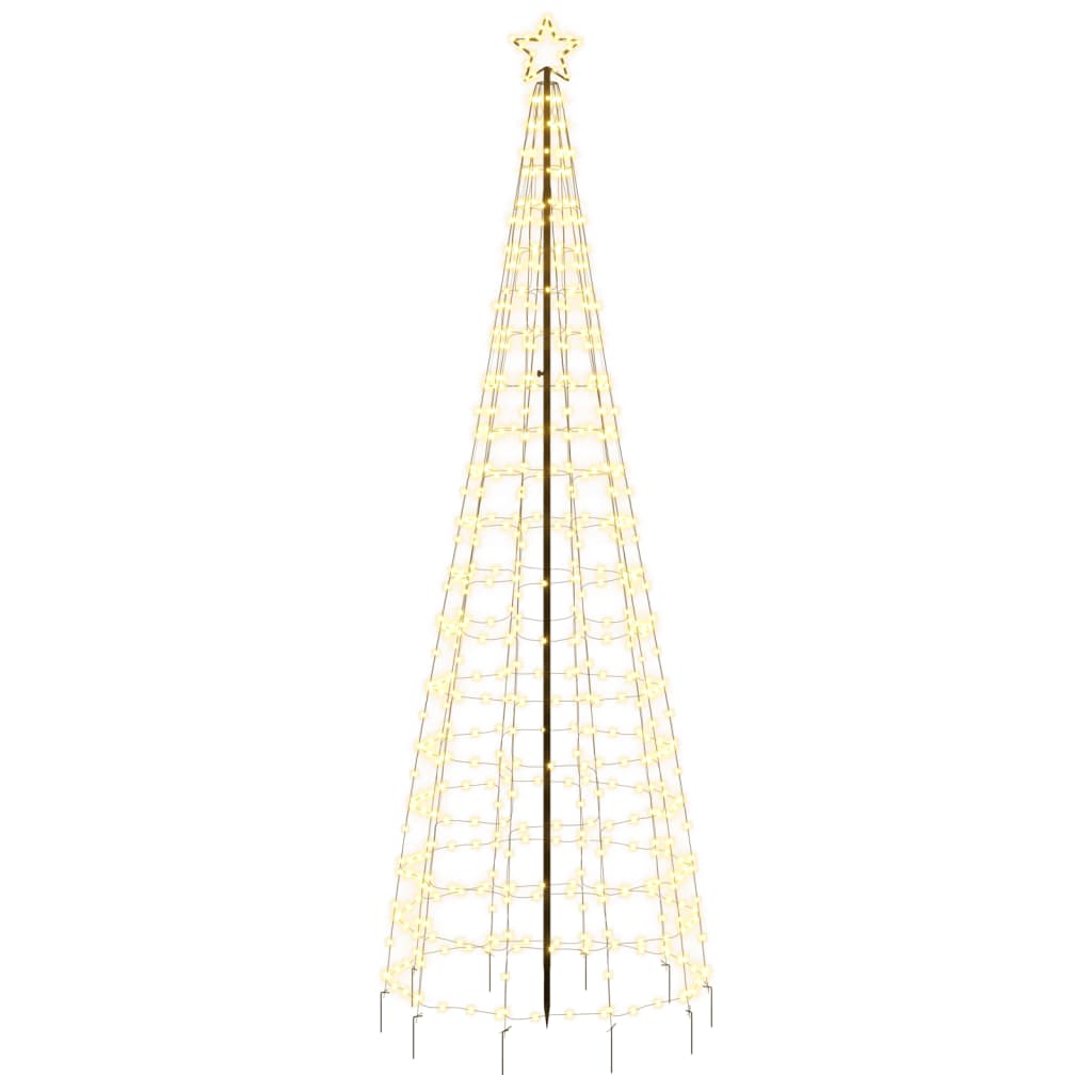 LED božićno drvce sa šiljcima 570 LED toplo bijelo 300 cm