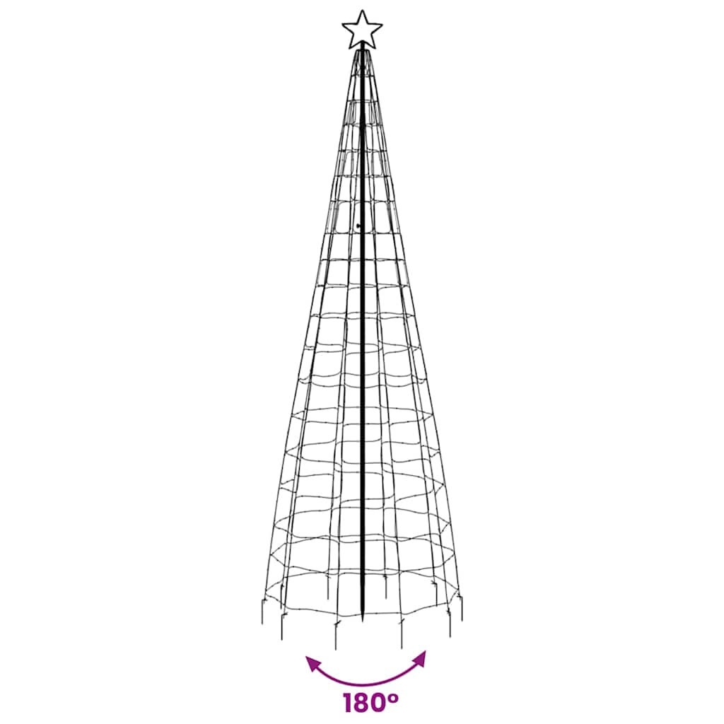 LED božićno drvce sa šiljcima 570 LED plavo 300 cm
