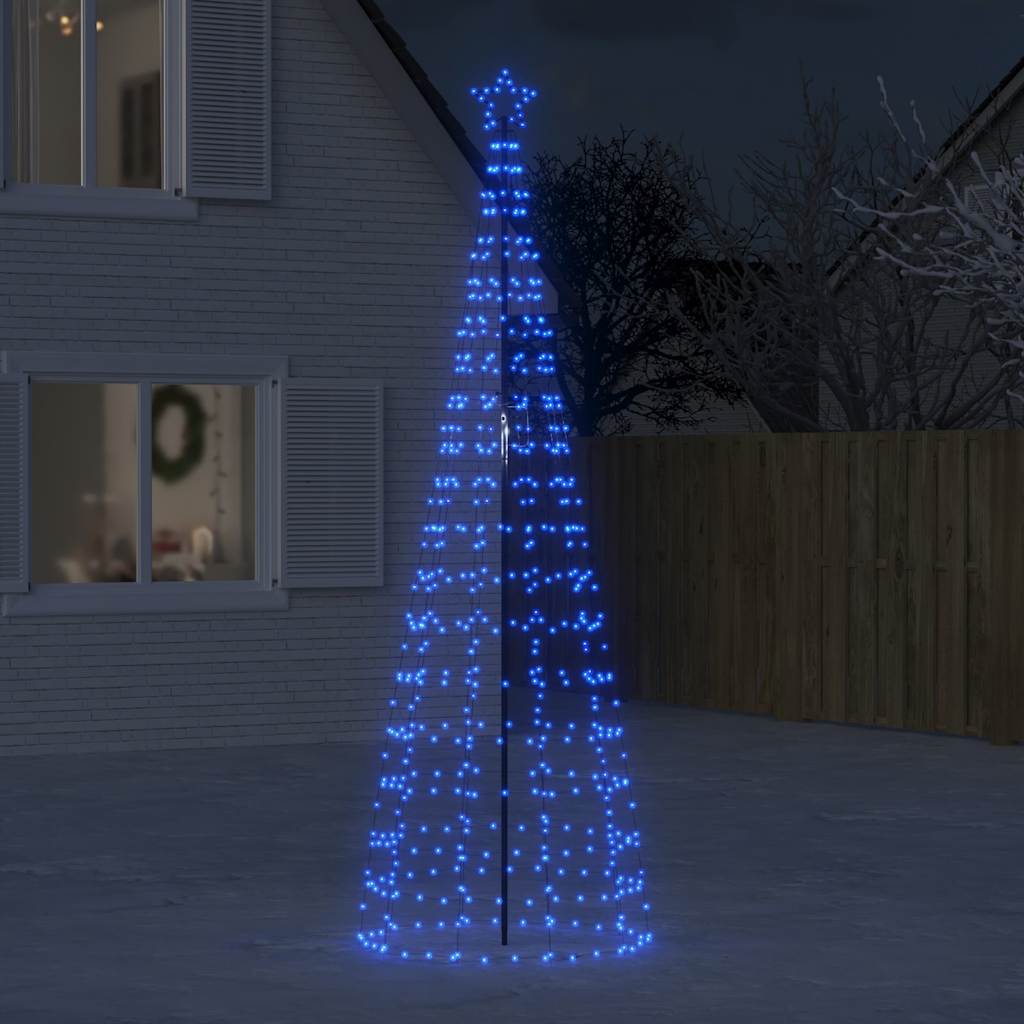 LED božićno drvce sa šiljcima 570 LED plavo 300 cm