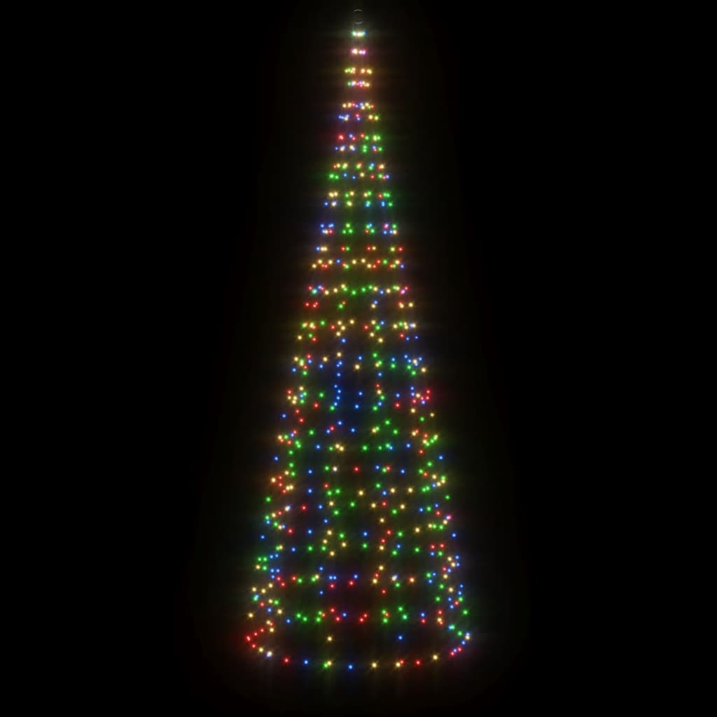 LED božićno drvce 550 LED šarenih 300 cm