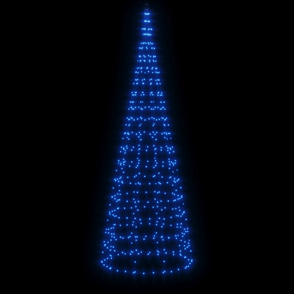 LED božićno drvce 550 LED plavo 300 cm