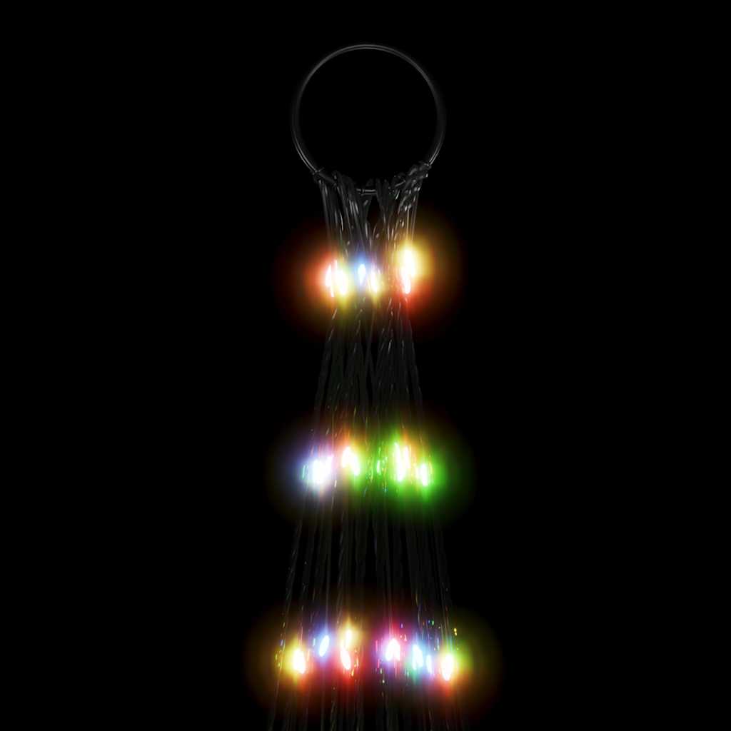 LED božićno drvce 3000 LED šarenih 800 cm