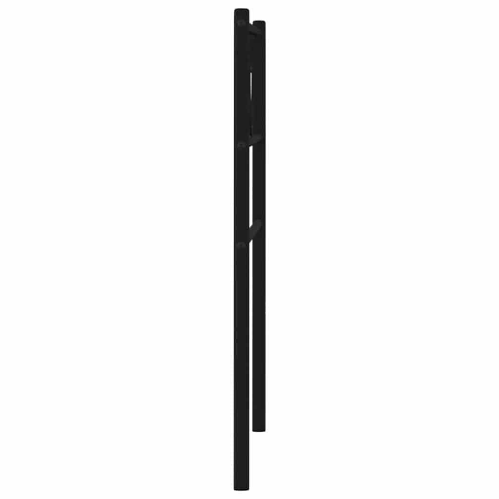 Metalno zamjensko uzglavlje crno 90 cm