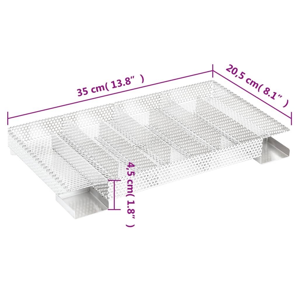 Pećnica s pušnicom i generatorom hladnog dima pocinčani čelik