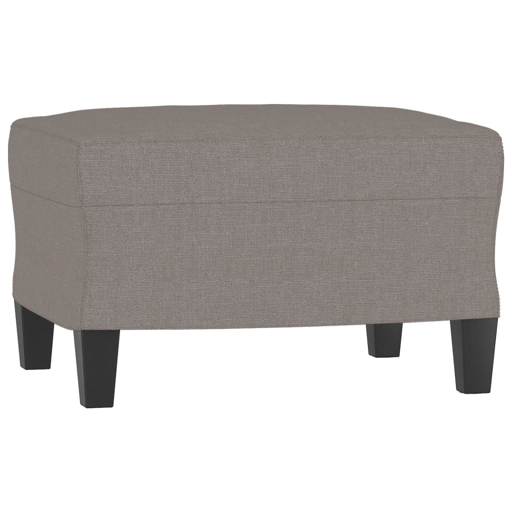 3-dijelni set sofa smeđesivi od tkanine
