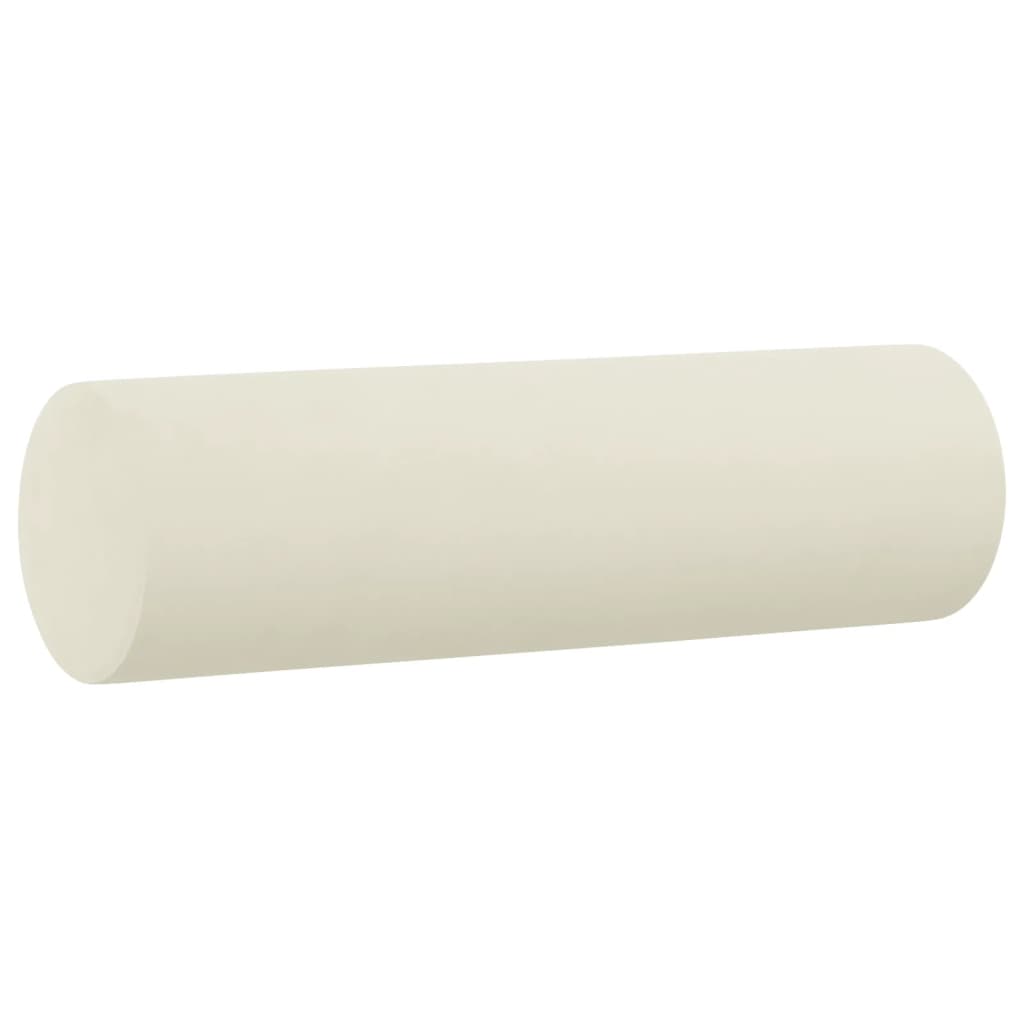 2-dijelni set sofa s jastucima krem baršunasti
