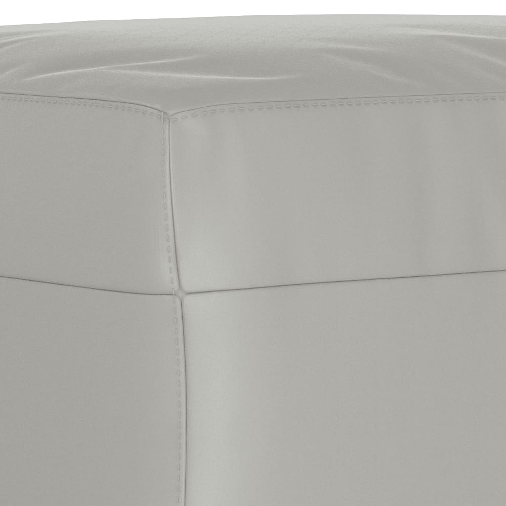3-dijelni set sofa s jastucima svjetlosivi od mikrovlakana