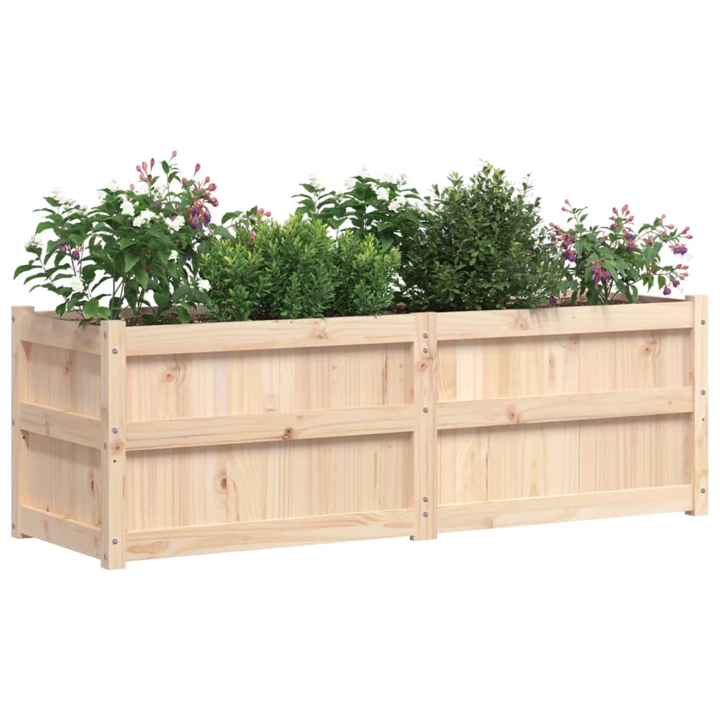 Vrtna sadilica 150 x 50 x 50 cm od masivne borovine