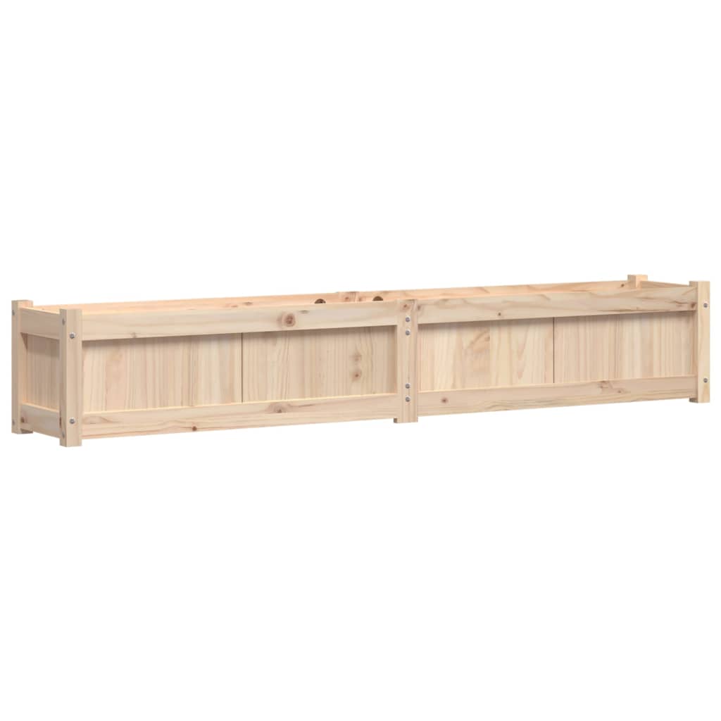 Vrtna sadilica 180 x 31 x 31 cm od masivne borovine