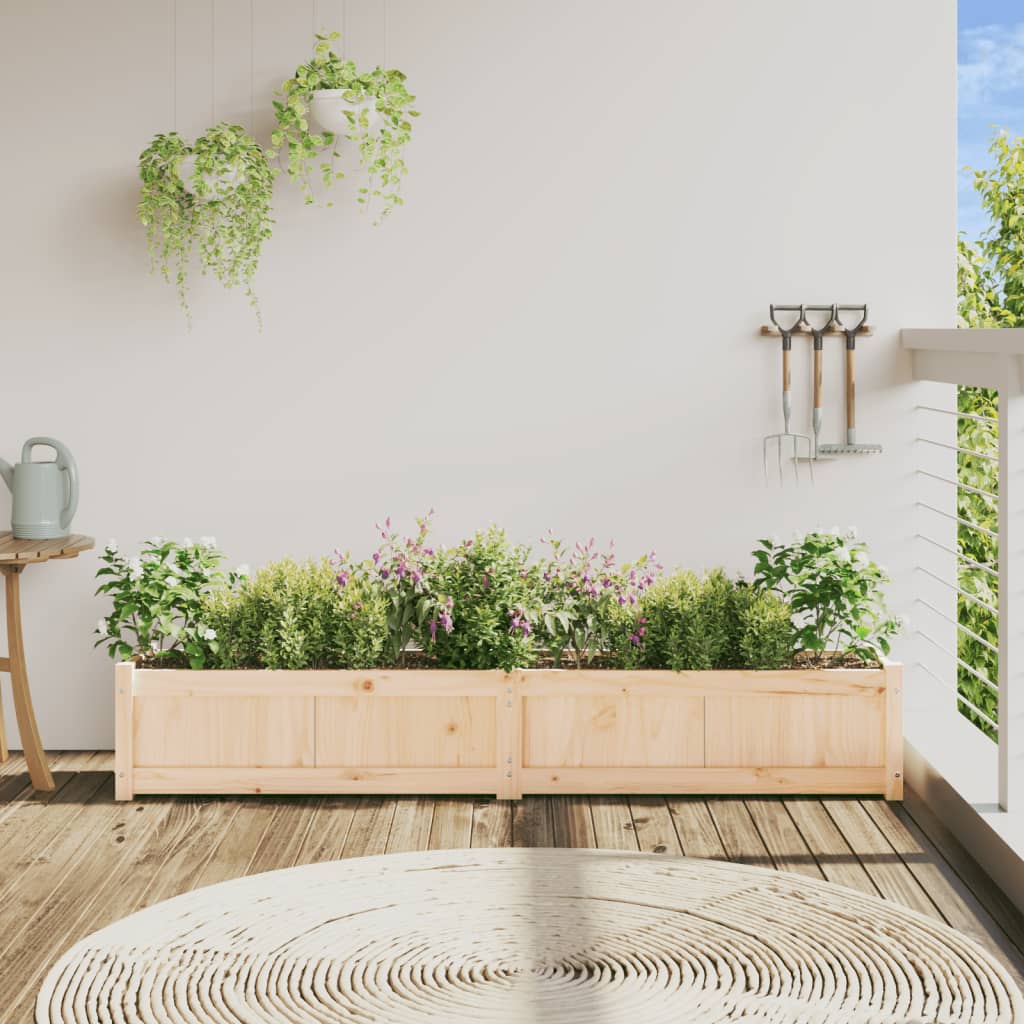 Vrtna sadilica 180 x 31 x 31 cm od masivne borovine