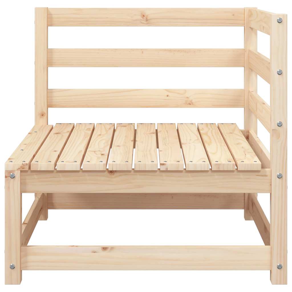 Kutna vrtna sofa 70 x 70 x 67 cm od masivne borovine