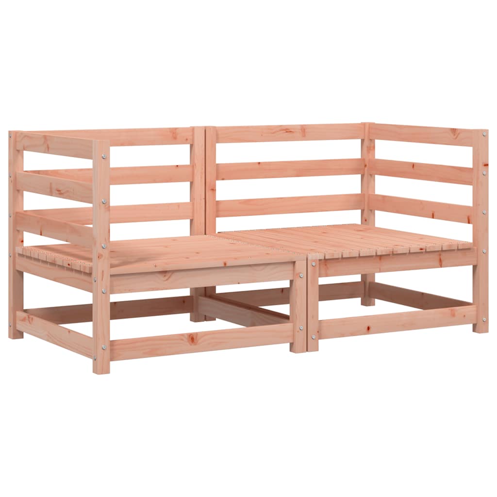 Kutne vrtne sofe 2 kom 70 x 70 x 67 cm masivno drvo duglazije