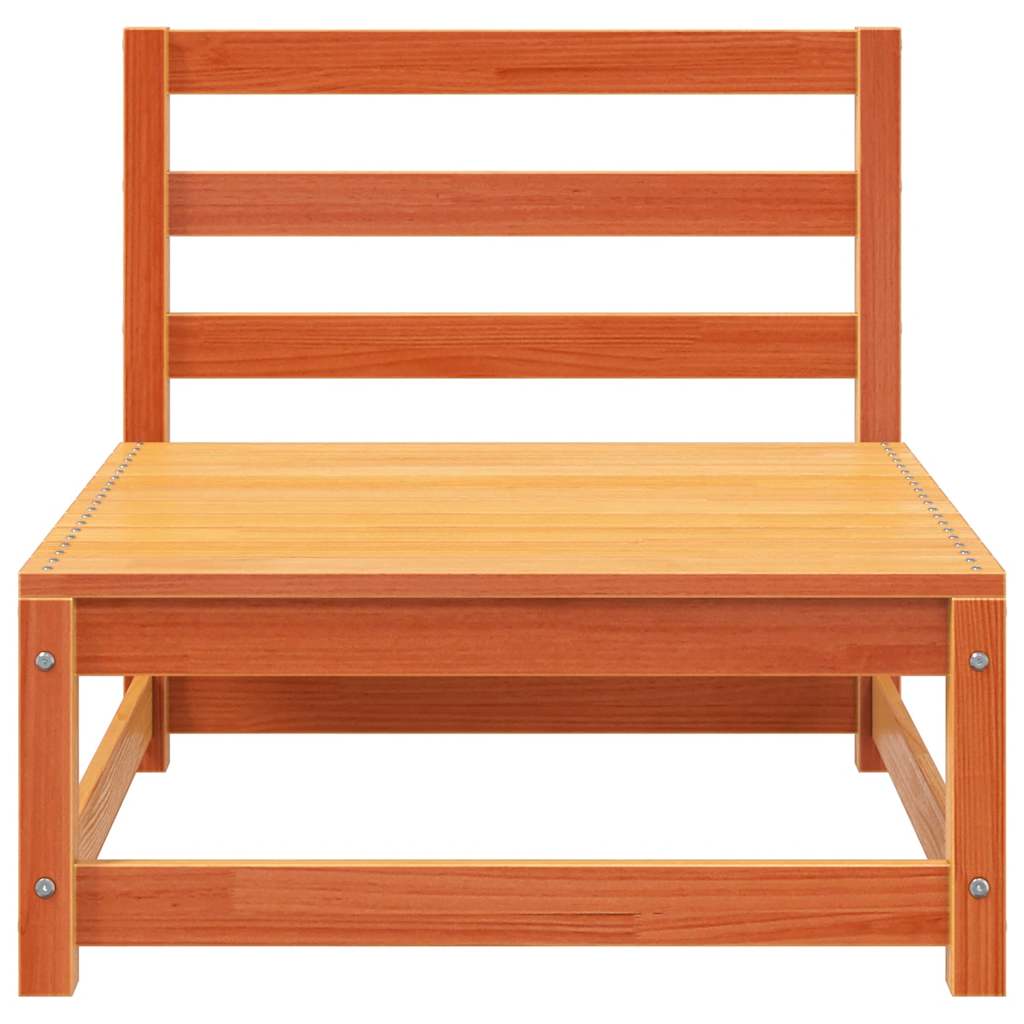 Vrtna sofa voštano smeđa 70 x 70 x 67 cm od masivne borovine