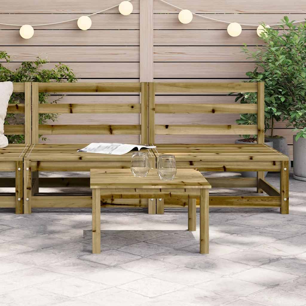 Vrtne sofe 2 kom 70 x 70 x 67 cm od impregnirane borovine