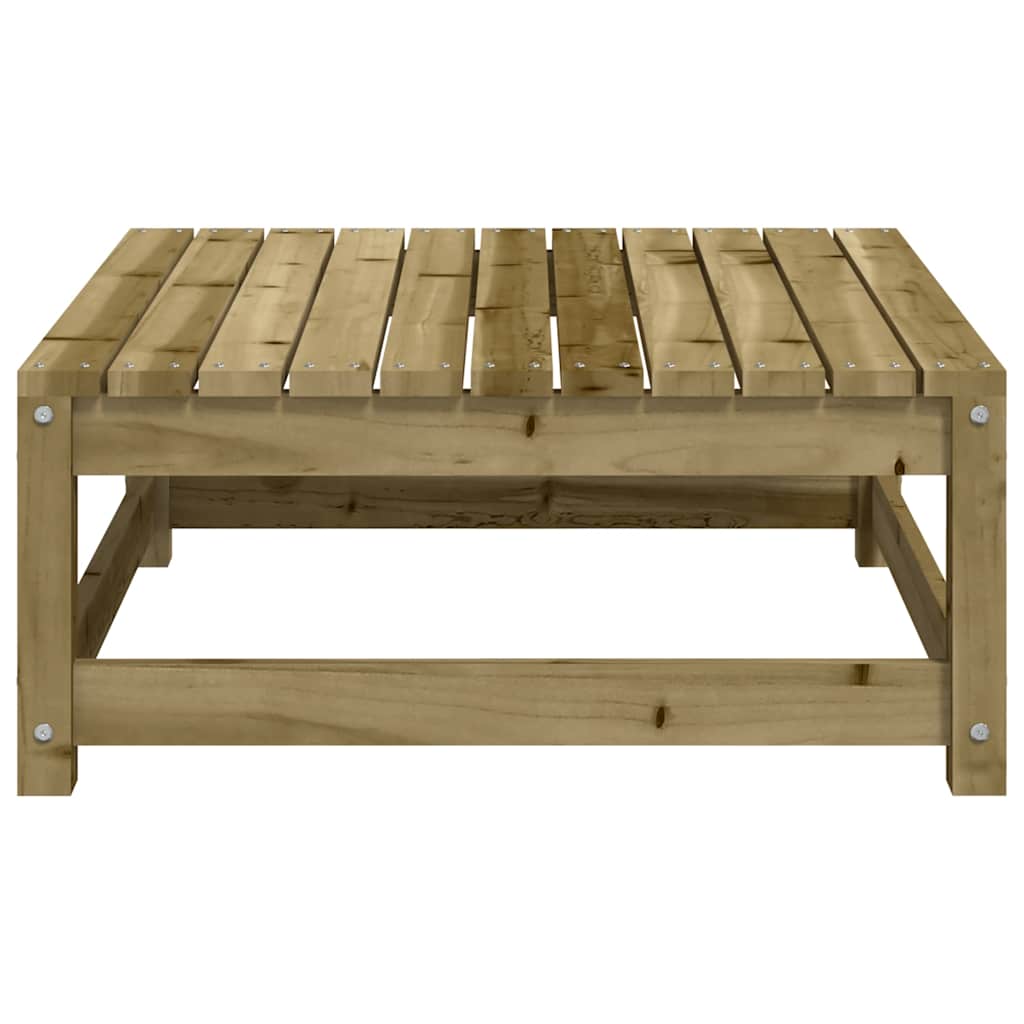 Vrtni tabure 70 x 70 x 30 cm od impregnirane borovine
