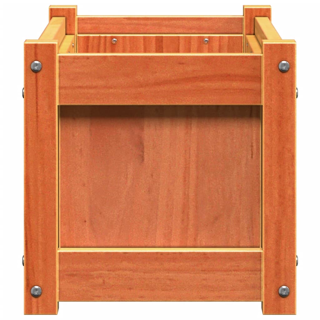 Vrtna sadilica voštano smeđe boje 60 x 31 x 31 cm od borovine