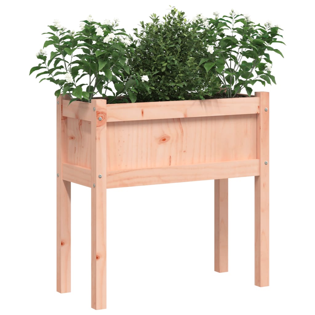 Vrtne sadilice s nogama 70x31x70 cm od masivnog drva duglazije