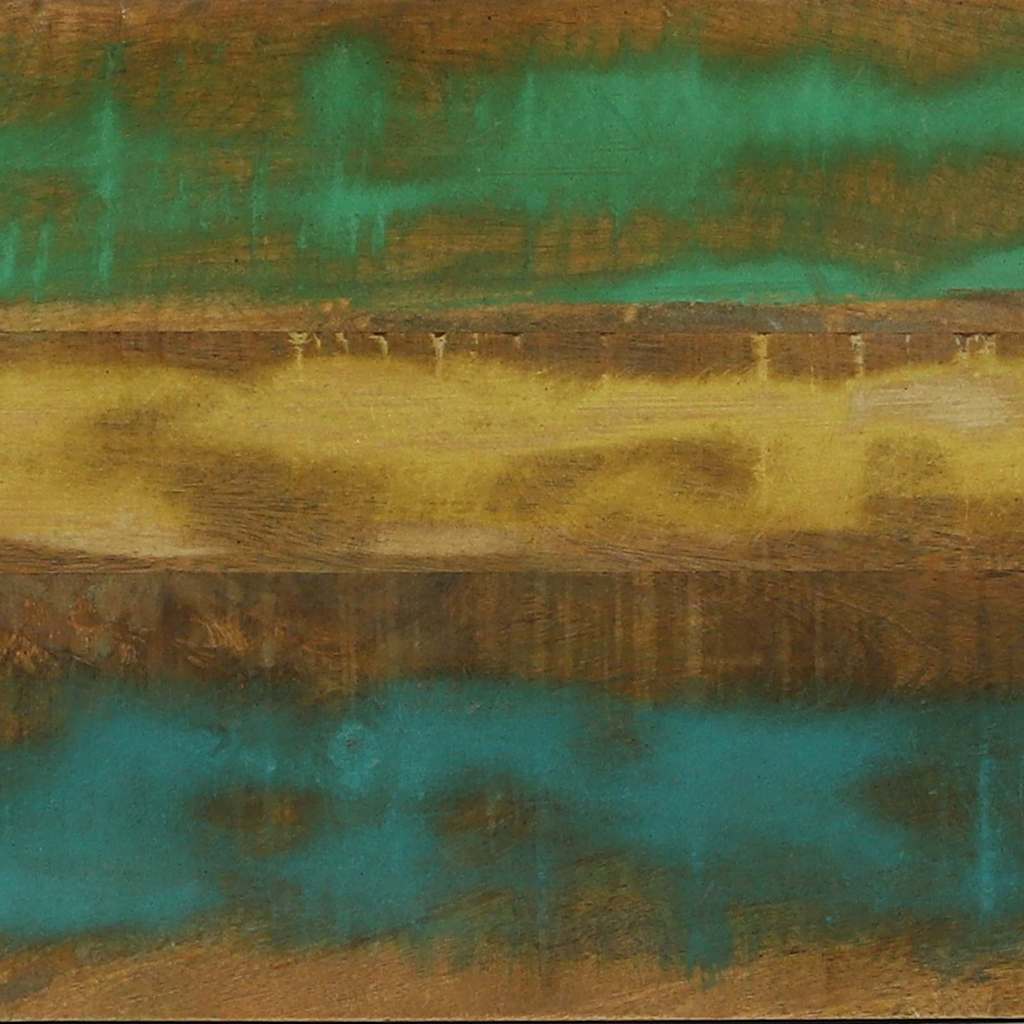 Radni stol Smeđa 112 x 55 x 76 cm Čvrsto drvo iz reciklaže