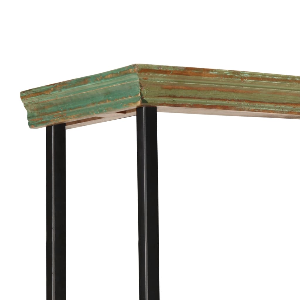 Visoka komoda 55 x 30 x 180 cm od masivnog obnovljenog drva