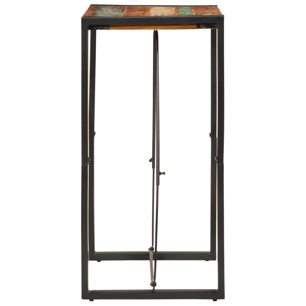 Barski stol 60 x 55 x 110 cm od masivnog obnovljenog drva