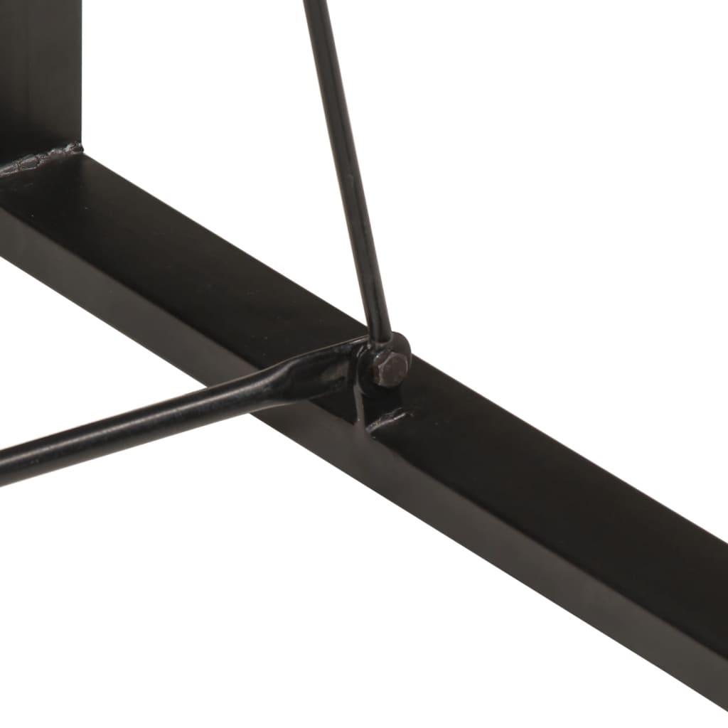 Barski stol 60 x 55 x 110 cm od masivnog obnovljenog drva