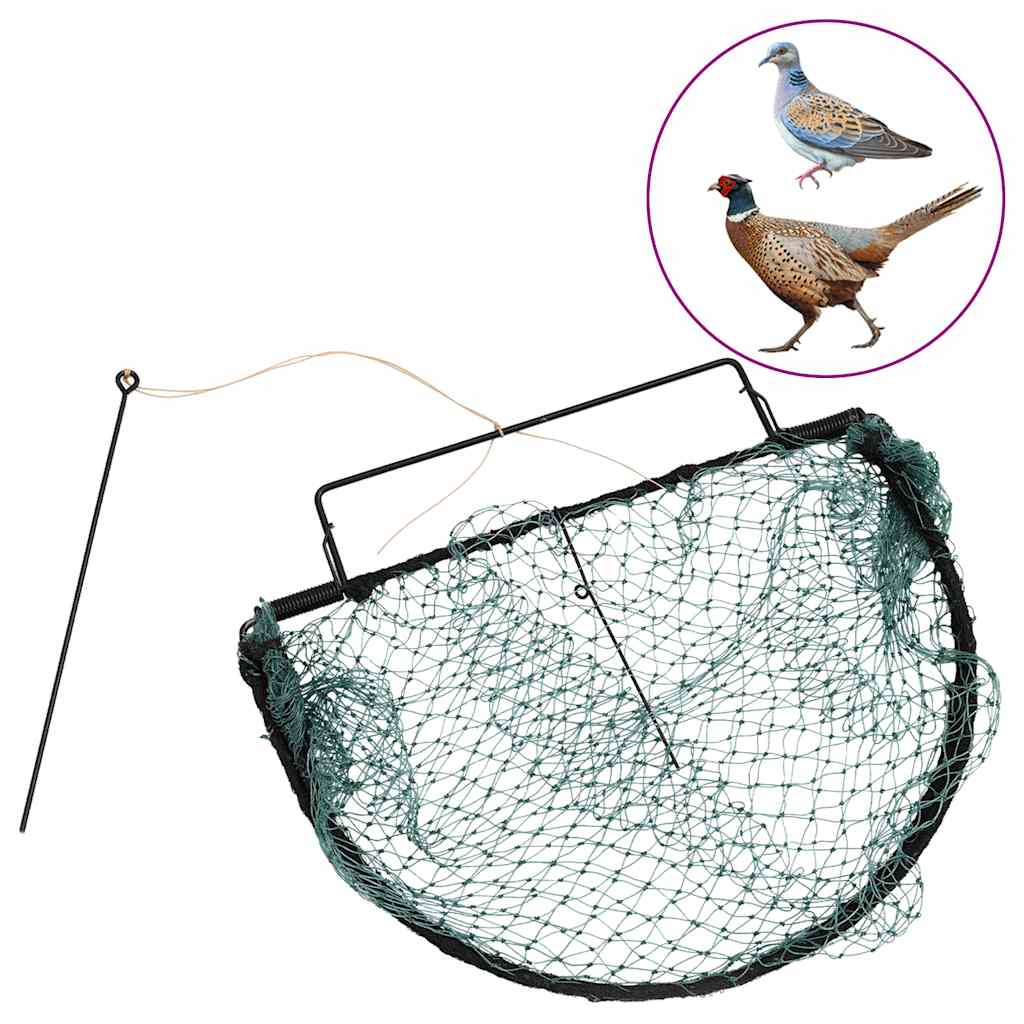 Zamka za ptice zelena 40 cm čelična