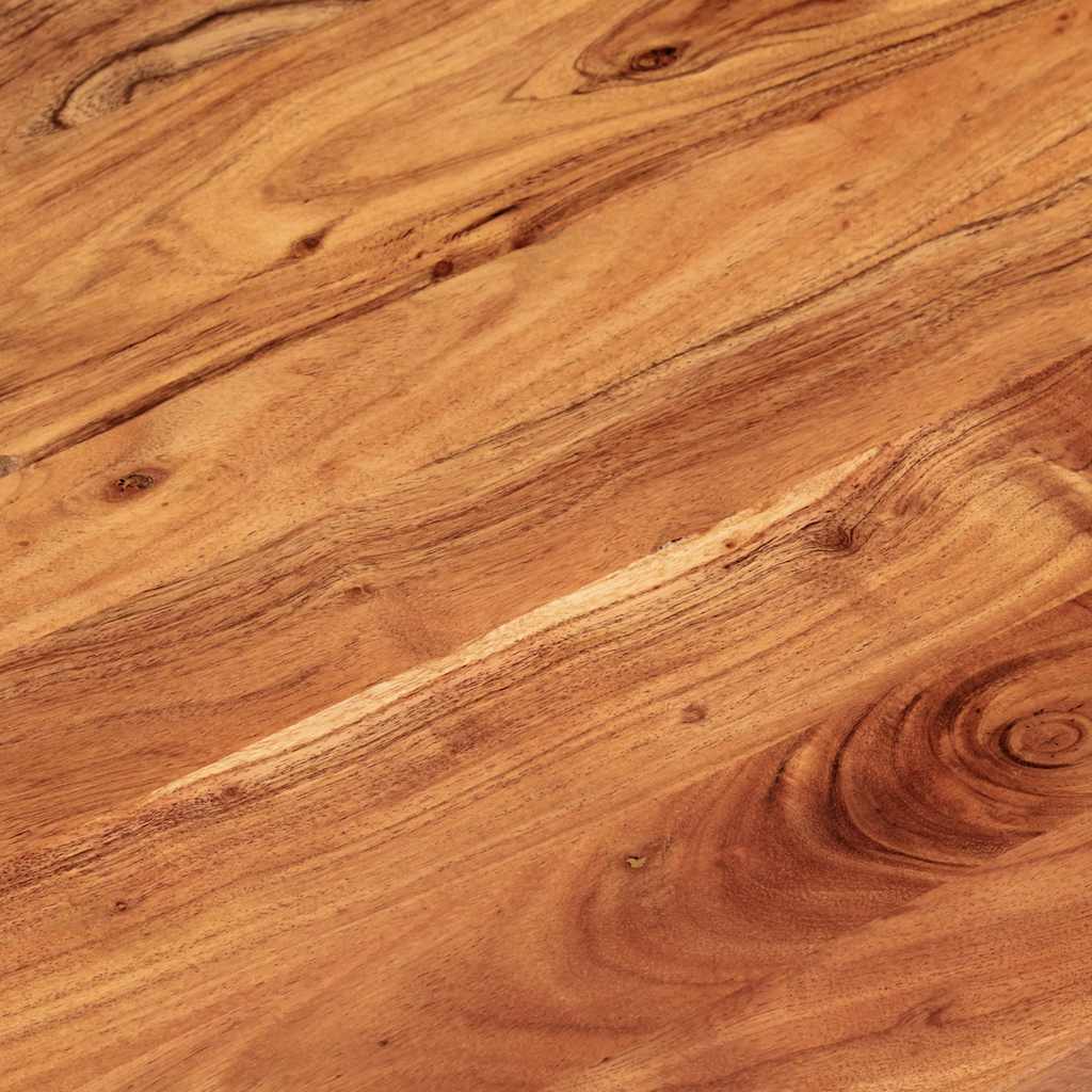 Stolna ploča 90x40x3,8 cm ovalna od masivnog drva bagrema
