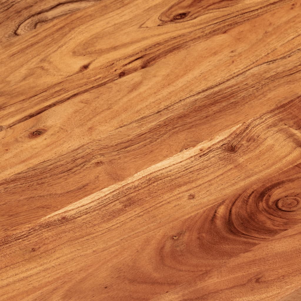 Stolna ploča 100x50x3,8 cm ovalna od masivnog drva bagrema