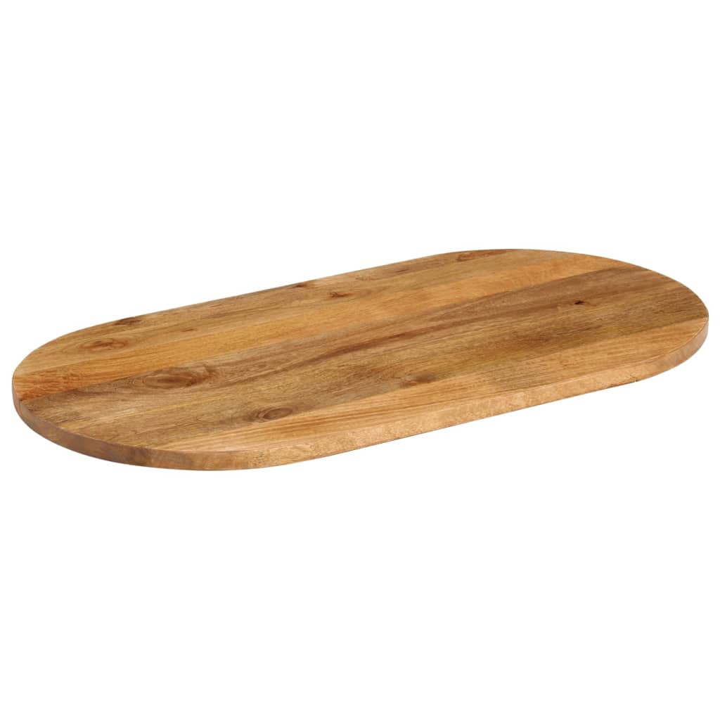 Stolna ploča 100 x 40 x 3,8 cm ovalna od masivnog drva manga