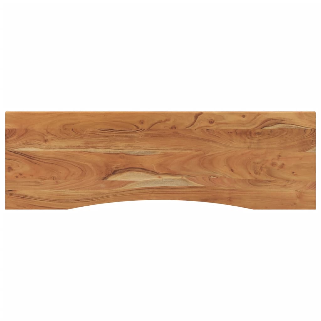 Ploča za radni stol 140x50x2,5 cm pravokutna od drva bagrema