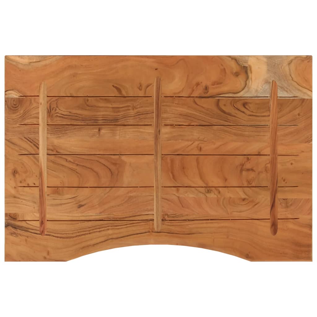 Stolna ploča 90x60x2,5 cm pravokutna od masivne bukovine