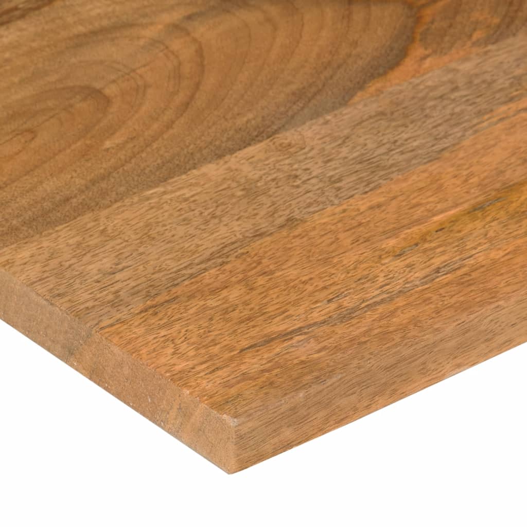Ploča za radni stol zaobljena 100x50x2,5 cm od drva manga