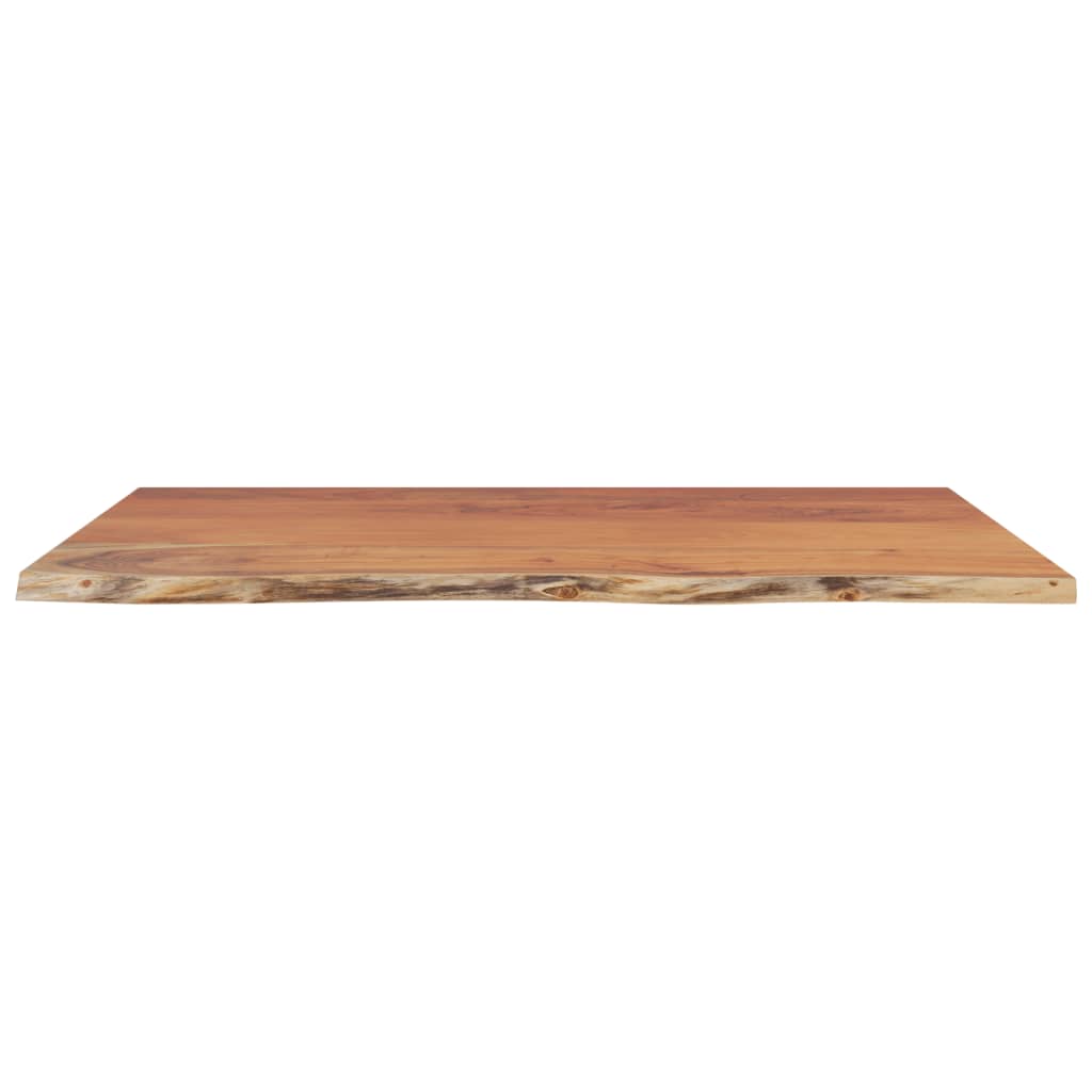 Kupaonska radna ploča 110x60x2,5 cm pravokutna od drva bagrema