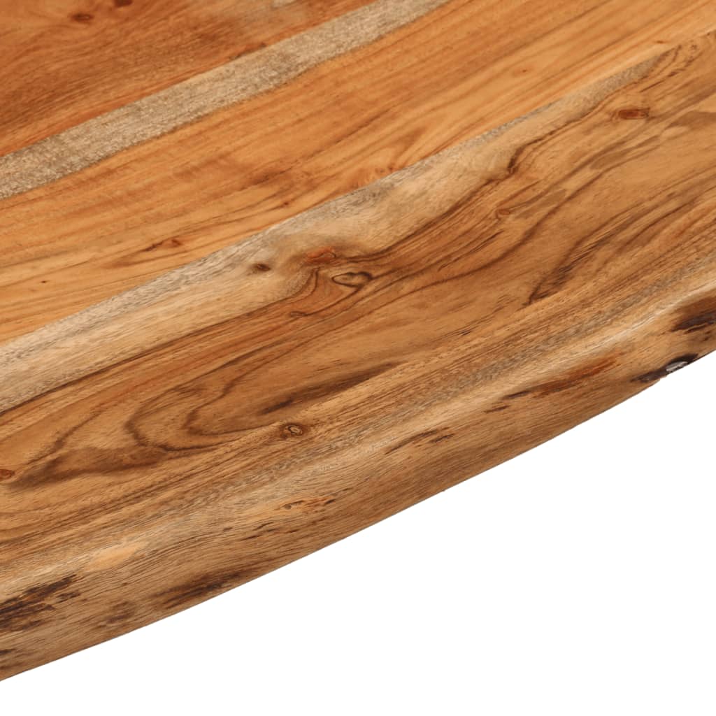 Stolna ploča 80x80x2,5 cm četvrtasta od bagrema sa živim rubom
