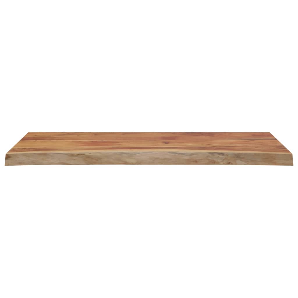 Stolna ploča 110x40x3,8 cm pravokutna od bagrema s živim rubom