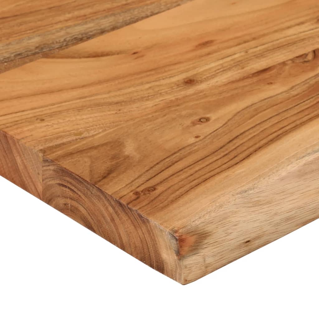Kupaonska radna ploča 140x60x3,8 cm pravokutna od drva bagrema