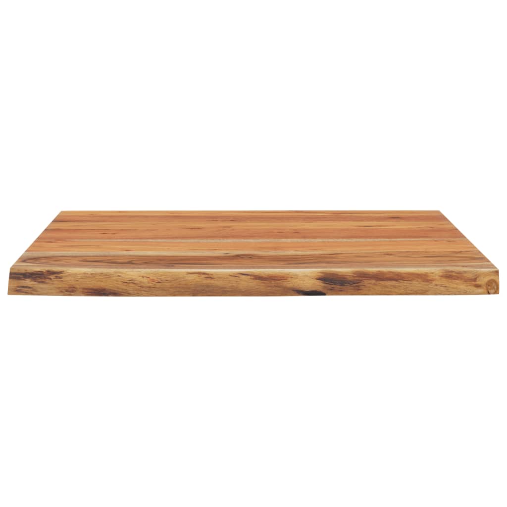 Stolna ploča 80x80x3,8 cm četvrtasta od bagrema sa živim rubom