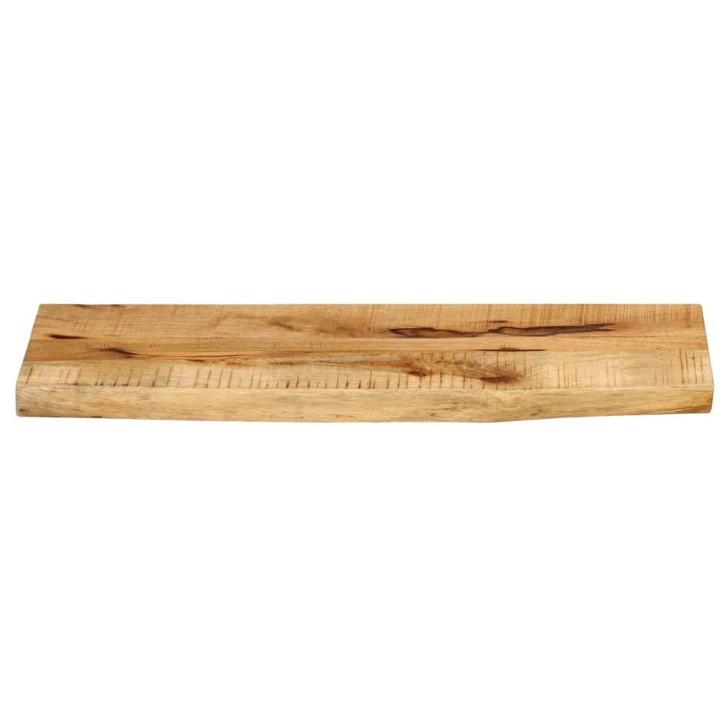 Stolna ploča 80 x 20 x 2,5 cm masivno drvo manga sa živim rubom