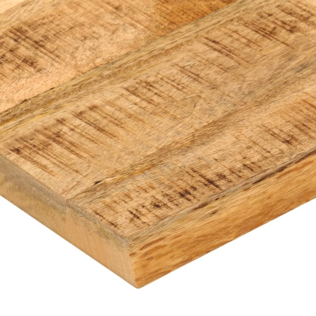 Stolna ploča 80 x 80 x 2,5 cm masivno drvo manga sa živim rubom